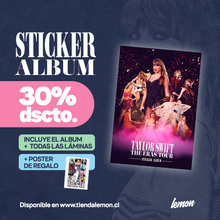 Cargar imagen en el visor de la galería, Sticker Album THE ERAS TOUR + TODAS las láminas + Poster de regalo