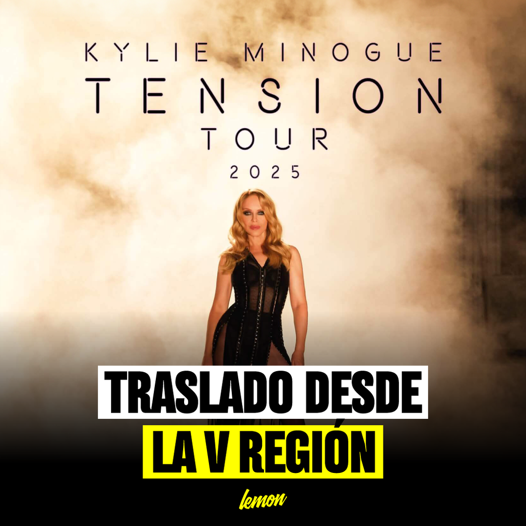 Traslado ida y vuelta para KYLIE MINOGUE / 12 de Agosto