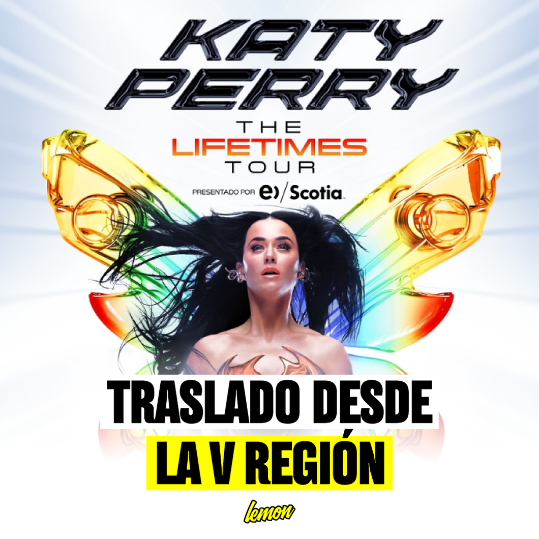 Traslado ida y vuelta para KATY PERRY / 06 de Septiembre