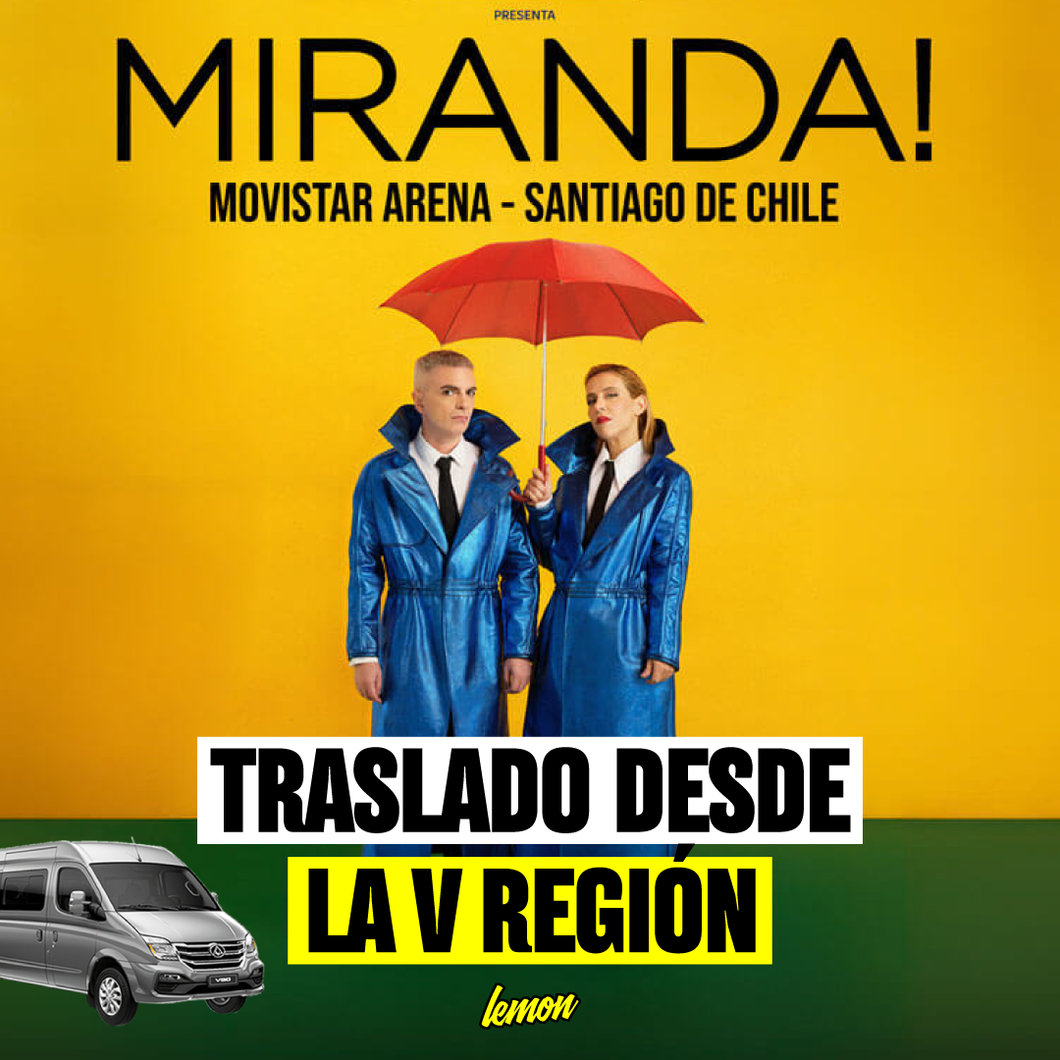 Traslado ida y vuelta para MIRANDA / 27 de septiembre