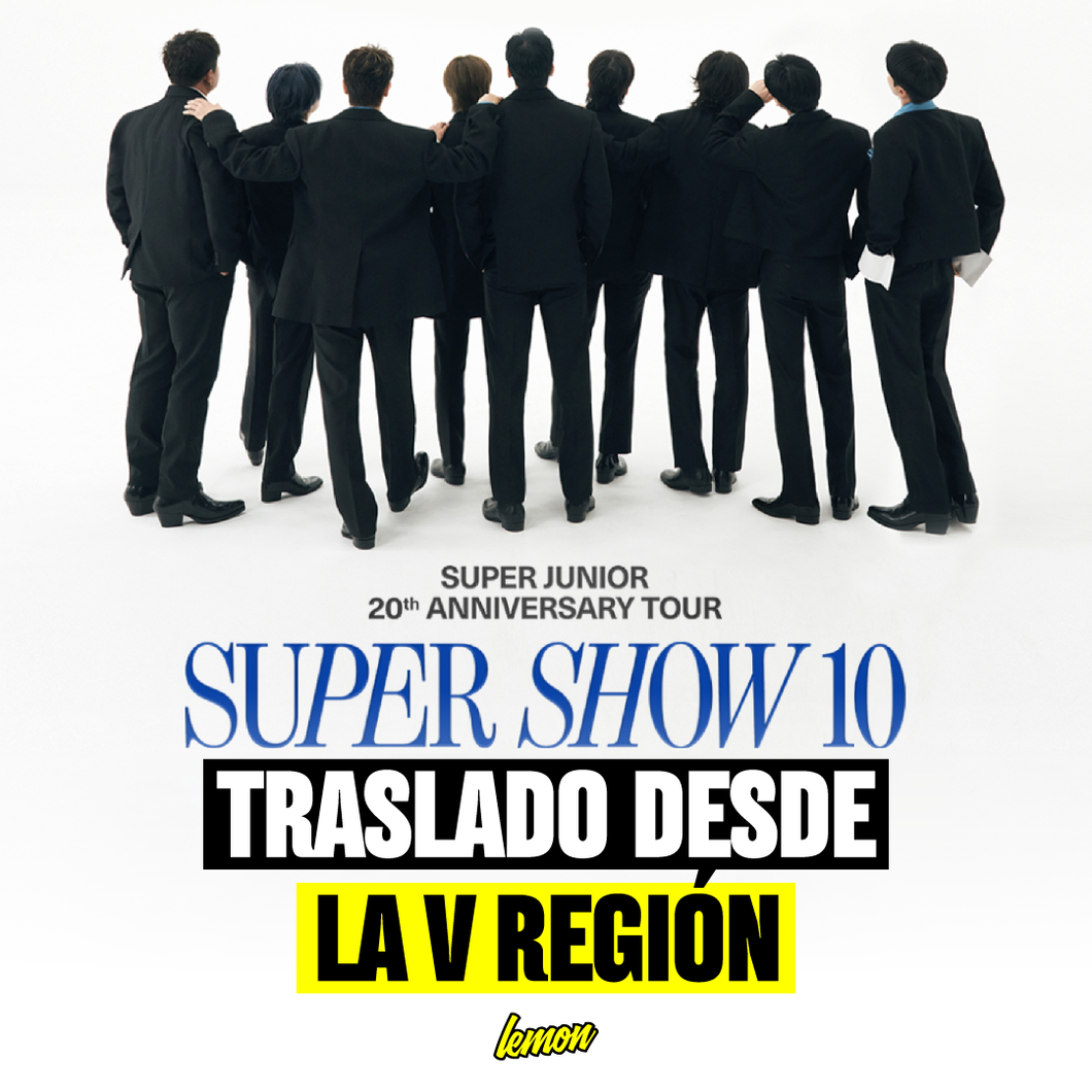 Traslado ida y vuelta para SUPER JUNIOR / 18 de Octubre