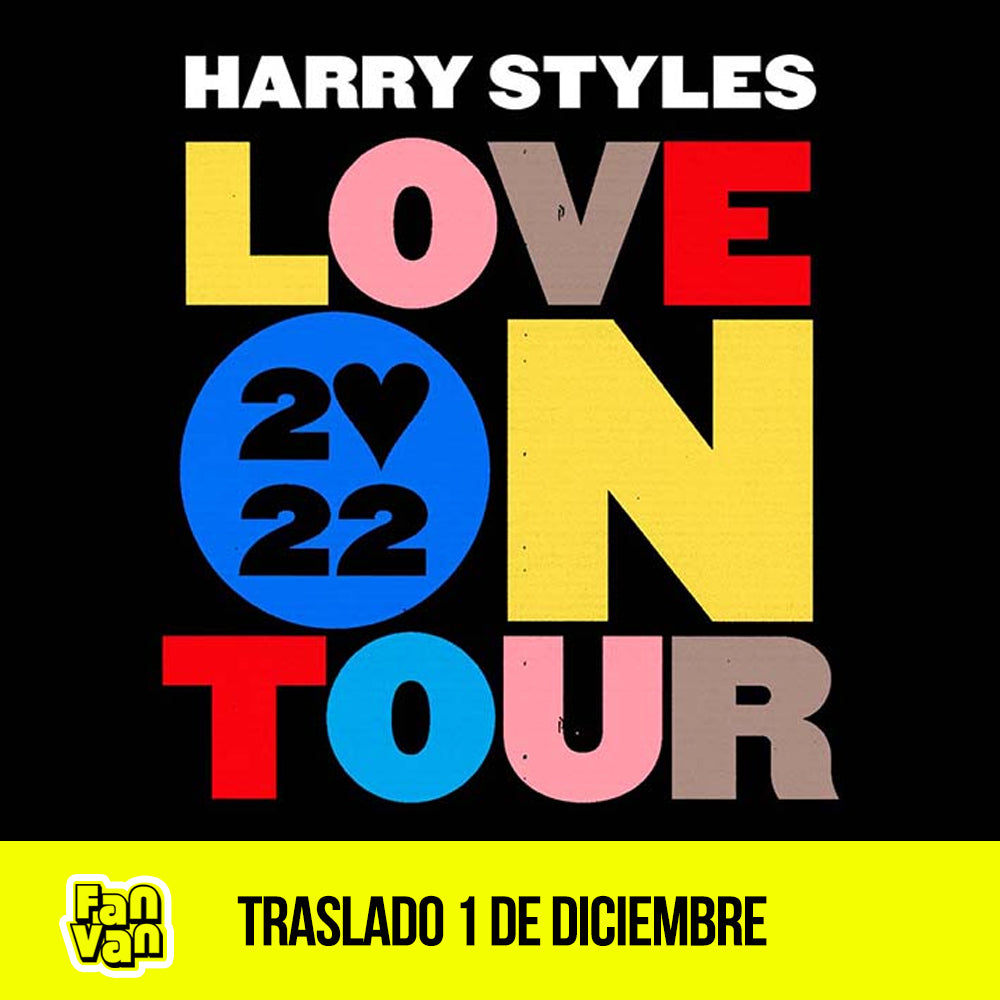Traslado ida y vuelta para Concierto HARRY STYLES / 1 de diciembre