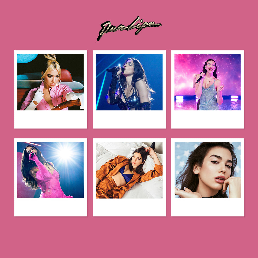 Set 6 Polaroids - Dua Lipa
