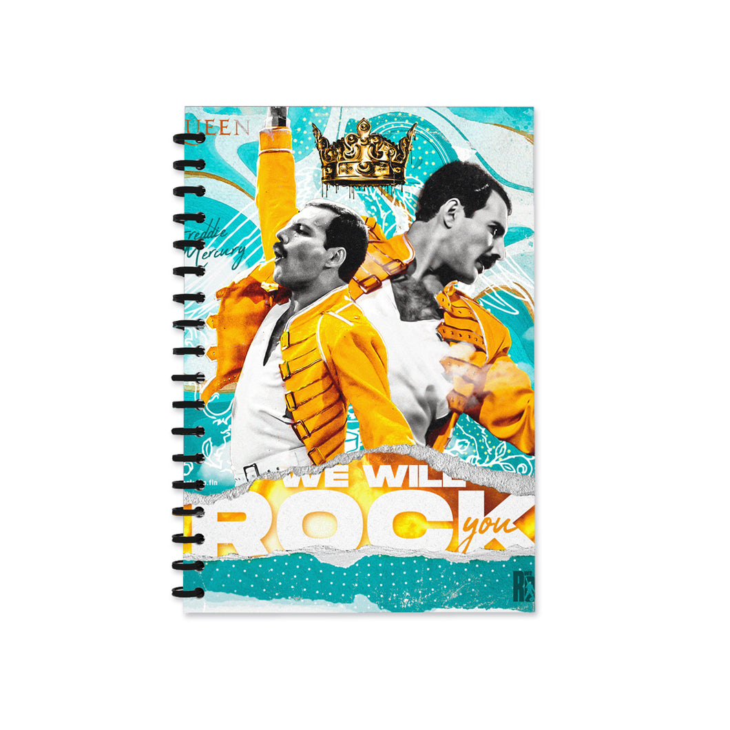 Cuaderno Universitario Queen (Freddie Mercury)