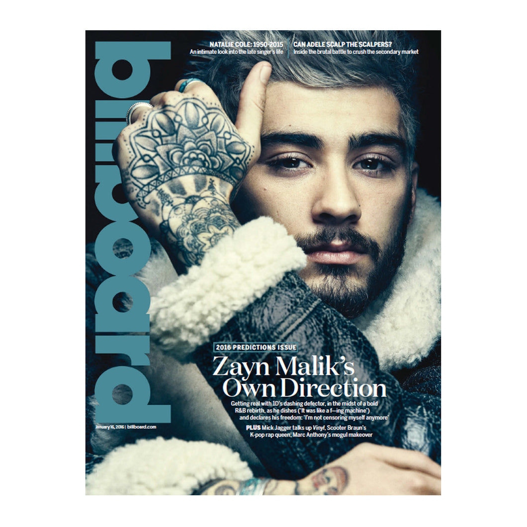 Revista Digital - Zayn Malik, Billboard