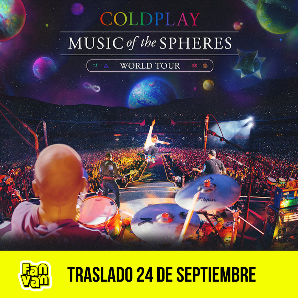 Traslado ida y vuelta para Concierto COLDPLAY / 24 de septiembre