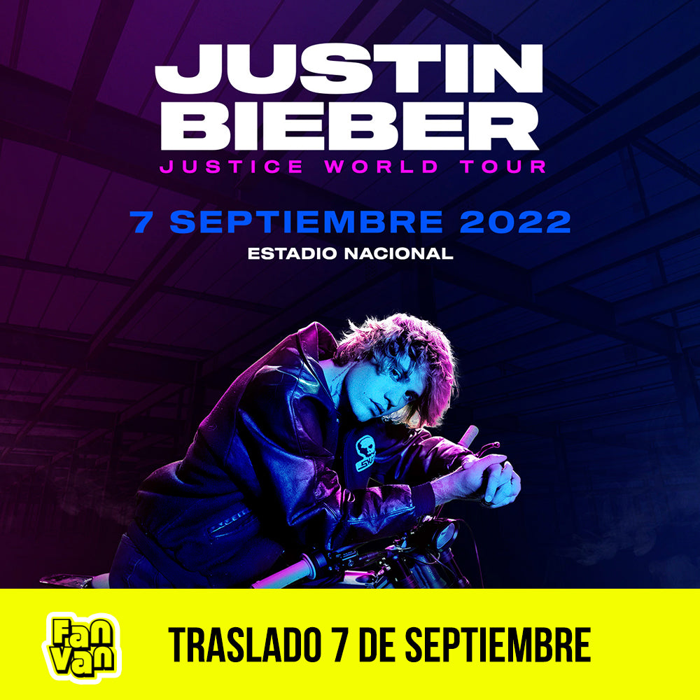 Traslado ida y vuelta para Concierto JUSTIN BIEBER / 7 de septiembre